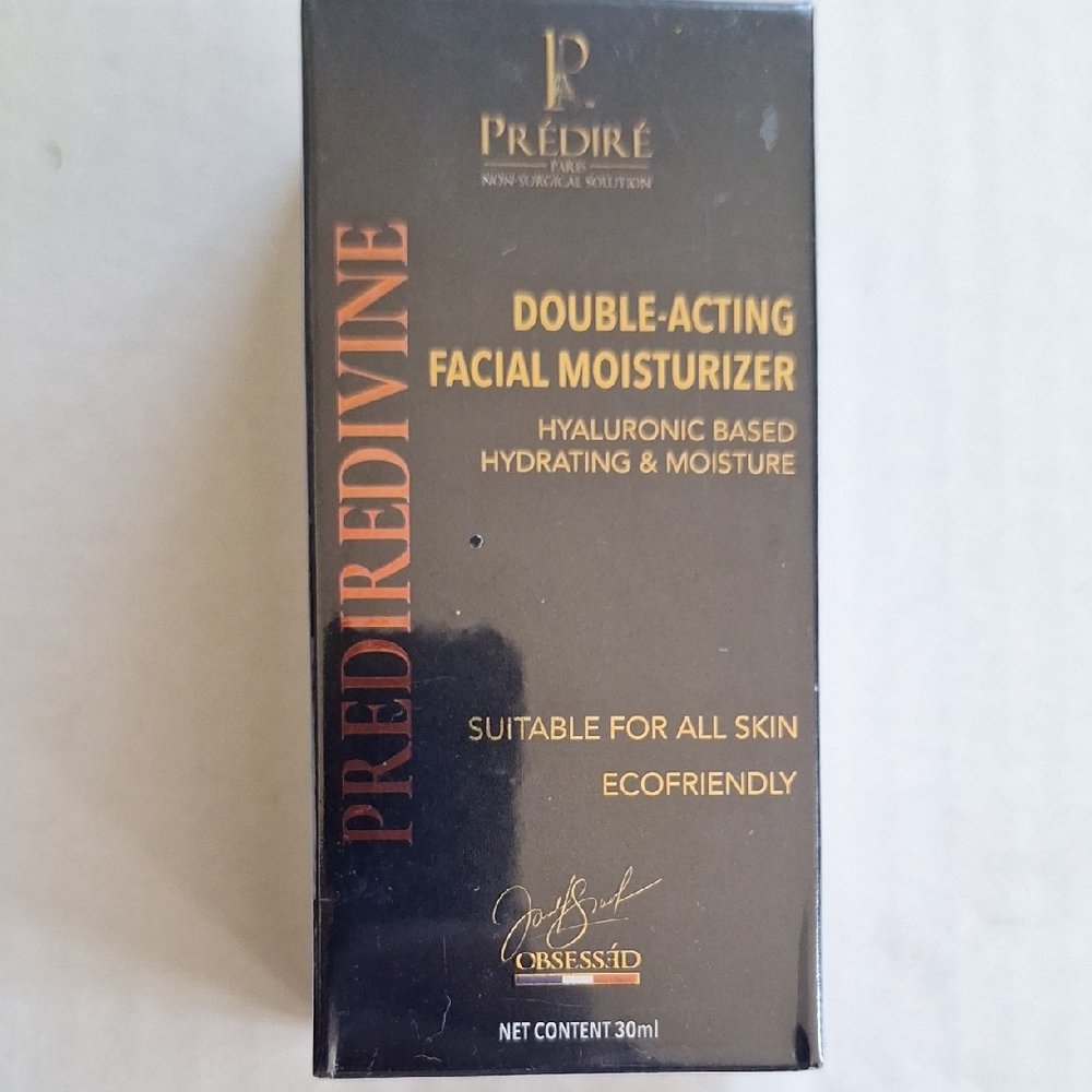 Double-Acting Facial Moisturizer - Black